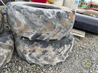 4x 460/70 R24 handler tyres - 3