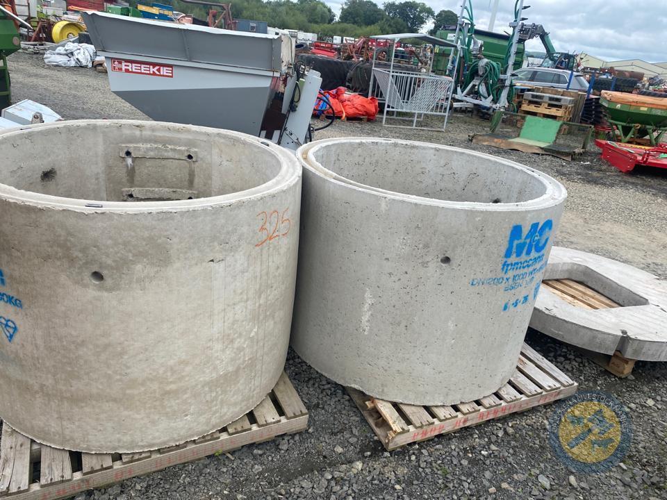 2x 4ft rings & 1 lid