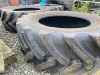 2x 480/65R28 Bridgestone tyres - 2