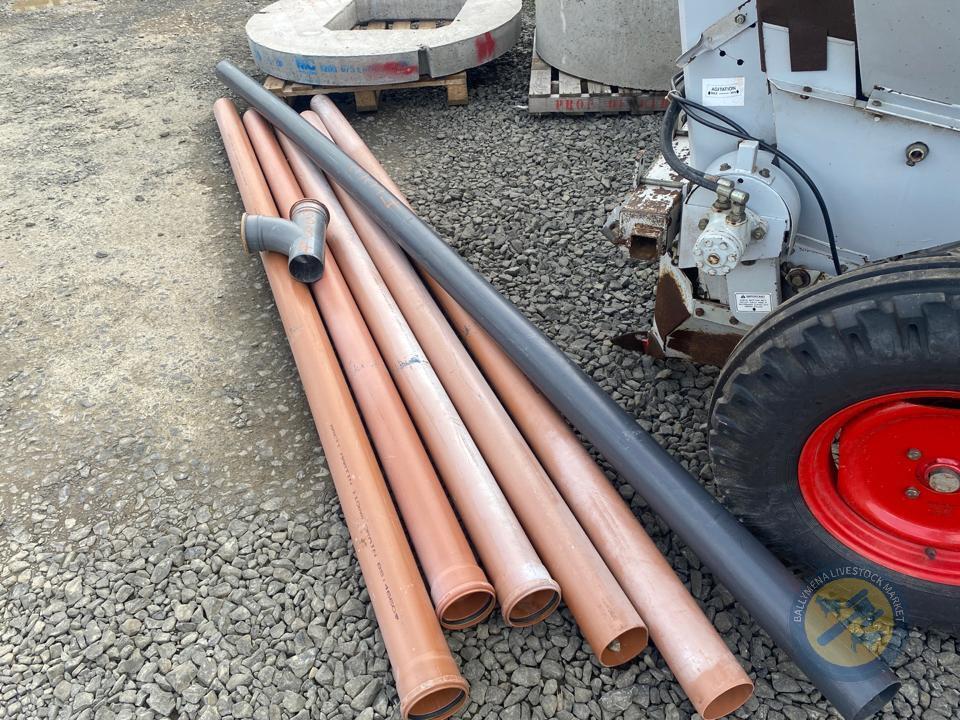 6 sewer pipes