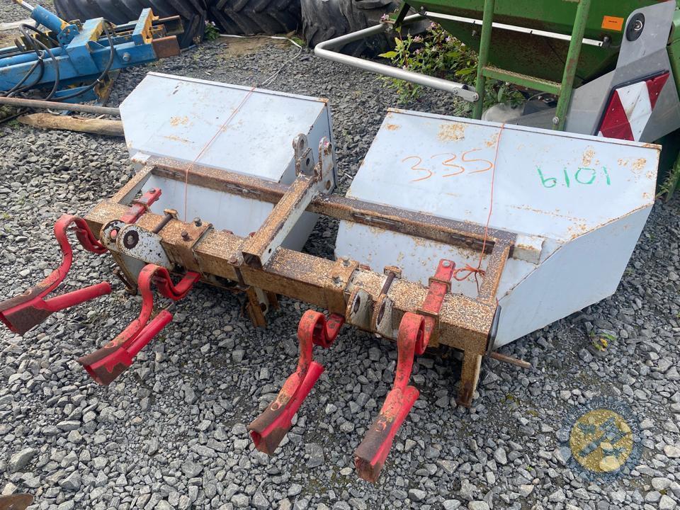 reekie space setter with control box & reekie box for fertiliser