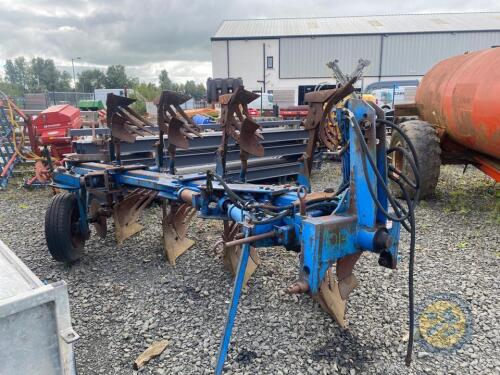 4 furrow reversible plough