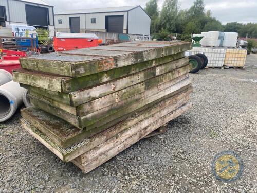 10x 8x4 sheep mesh slats