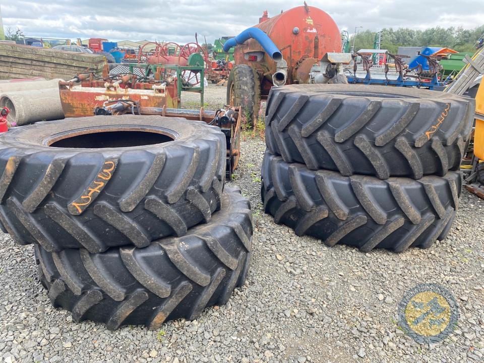 2 580/70 R38 & 2 480/70 R28 Tyres