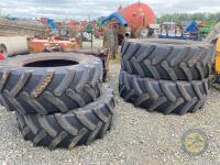 2 580/70 R38 & 2 480/70 R28 Tyres