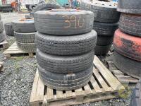 4 245/70 R17.5 tyres & rims Fullrun