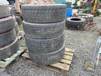 4 295/60 R22.5 Tyres & Rims Austone