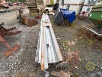 18ft x 17ft insulted roller door comes with runners & motors - 2