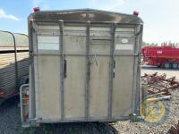14ft hudson triaxle trailer, comes with decks & cattle gate - 6