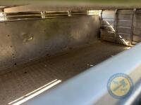 14ft hudson triaxle trailer, comes with decks & cattle gate - 9