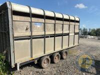 Ifor Williams 14ft cattle trailer with cattle dividing gate - 5