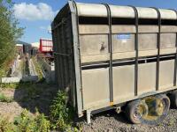 Ifor Williams 14ft cattle trailer with cattle dividing gate - 6