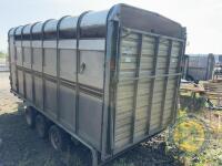 Ifor Williams 14ft cattle trailer with cattle dividing gate - 7