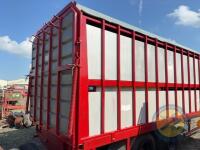 Cattle traielr tandem axle MCM 18x8 iwht stands, lights - 11