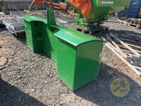 proforage 1500kg weight block & tool box