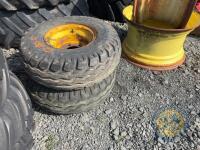2 small trailer wheels - 3