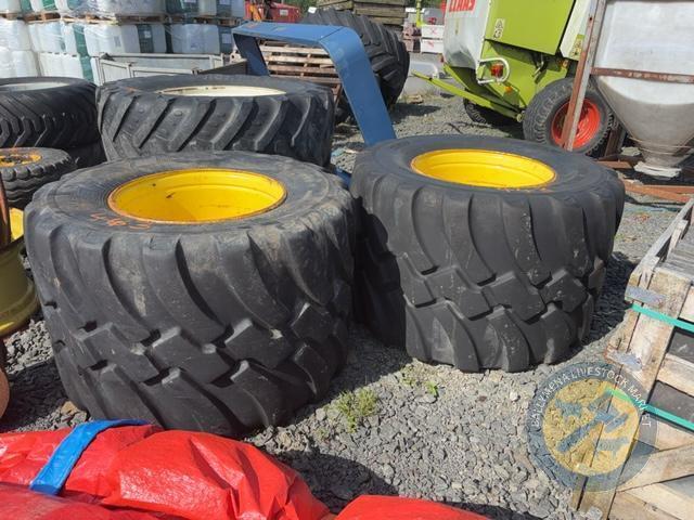 710/40 R22.5 wheels 8 stud