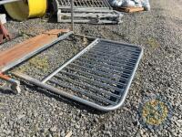 2 stainless steel panels - 2