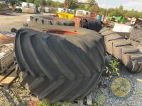 2 66/45/25 Terra tyres & rims - 2