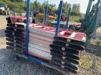 Plastic Pedestrian fencing 15 approx - 3