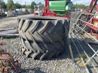 2x tractor tyres 540/65/r34