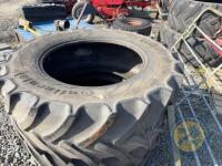 2x tractor tyres 540/65/r34 - 2