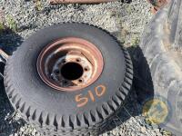 2x trailer wheels 12.5/80/15.3 - 2