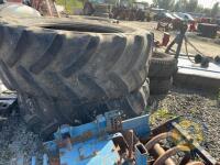 600/ 65 R38 Rear tractor tyres x2 - 3