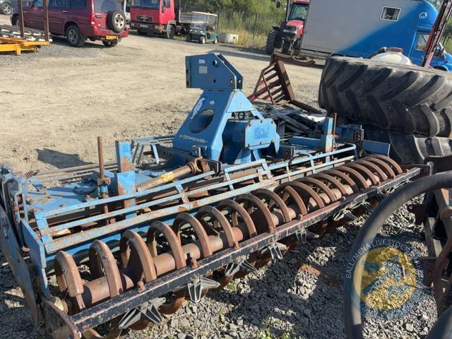 Rabe 3m power harrow & shaft