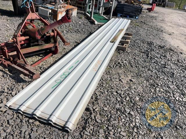 Approx 30x sheets of box profile tin 16ft long