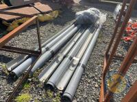 140m of Deepflow guttering c/w clips & hooks 115mm x 75mm