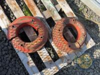 4 Massey wheel weights - 2
