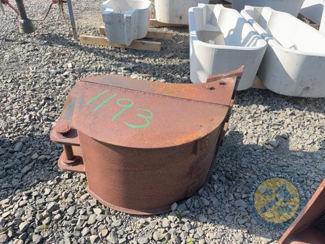 18inch digger bucket for Case 580 wheeled digger