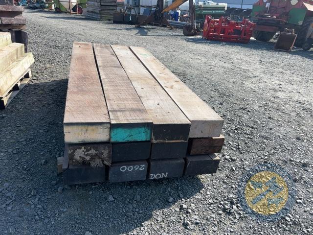 12 Railway sleepers