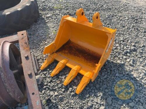 Grab bucket for 3-6 ton digger 40mm pins