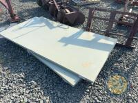 2 Matching heavy duty fire doors 47inches x 96 inches - 3