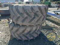 2x 30.5/R32 tanker tyres
