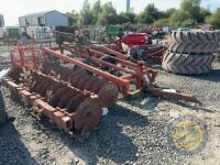 Trailed hydraulic disc & transport wheels