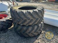 2x 480/65/R28 tyres