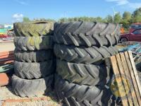 Selection of tractor tyres of various sizes - 2
