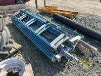 Large pallet of steel racking - 2