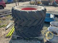 540/65/R24 tractor tyres & rims