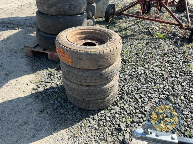 4x Ifor Williams tyres 155/70/R12C