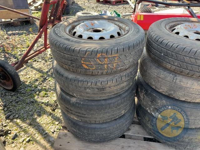 4x Mercedes Citan tyres 175/70/R14