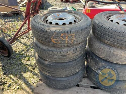 4x Mercedes Citan tyres 175/70/R14