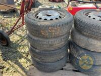 4x Mercedes Citan tyres 175/70/R14