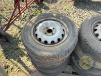 4x Mercedes Citan tyres 175/70/R14 - 2