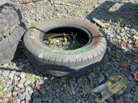 Trailer tyre. 165x130