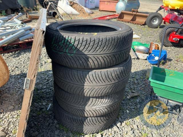4x michelin pilot 225x55x19 jeep rated tyres