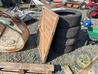 Wooden gate 1000mm wide x 1045 high - 3
